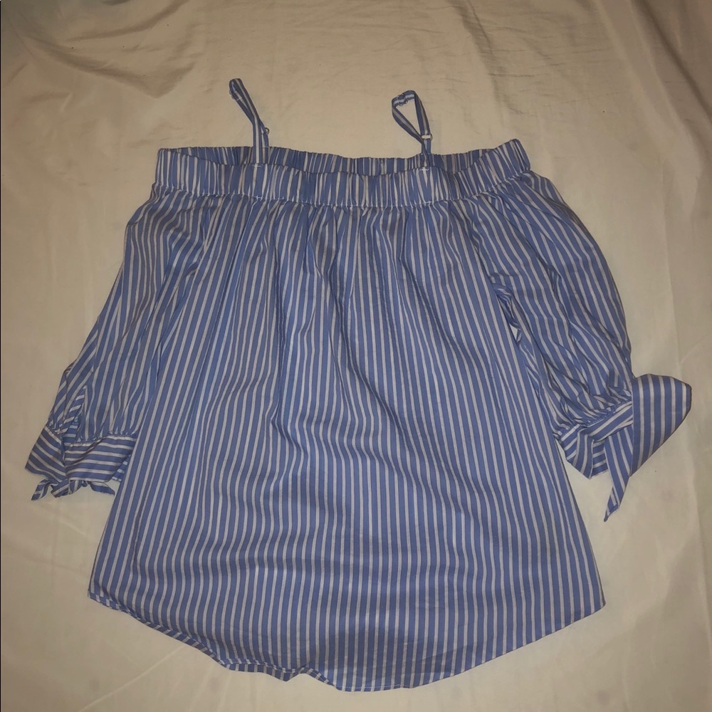 Off the shoulder blouse